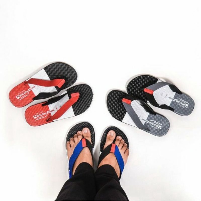 (CALVIN) Sandal Jepit Boloni/ Sandal Pria / Sandal Murah