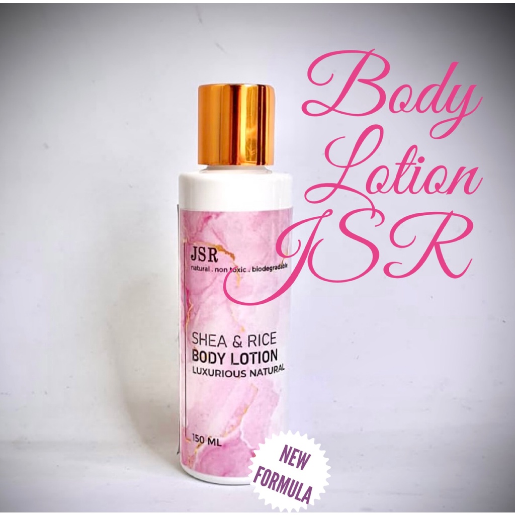 Body Lotion JSR 150ml - Shea and Rice- New Formula