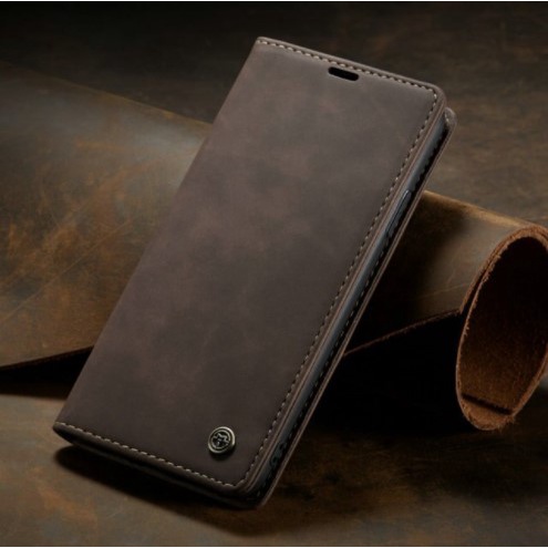 Case Retro Premium Flip Cover Wallet Caseme Poco M3 Flip Cover Magnet