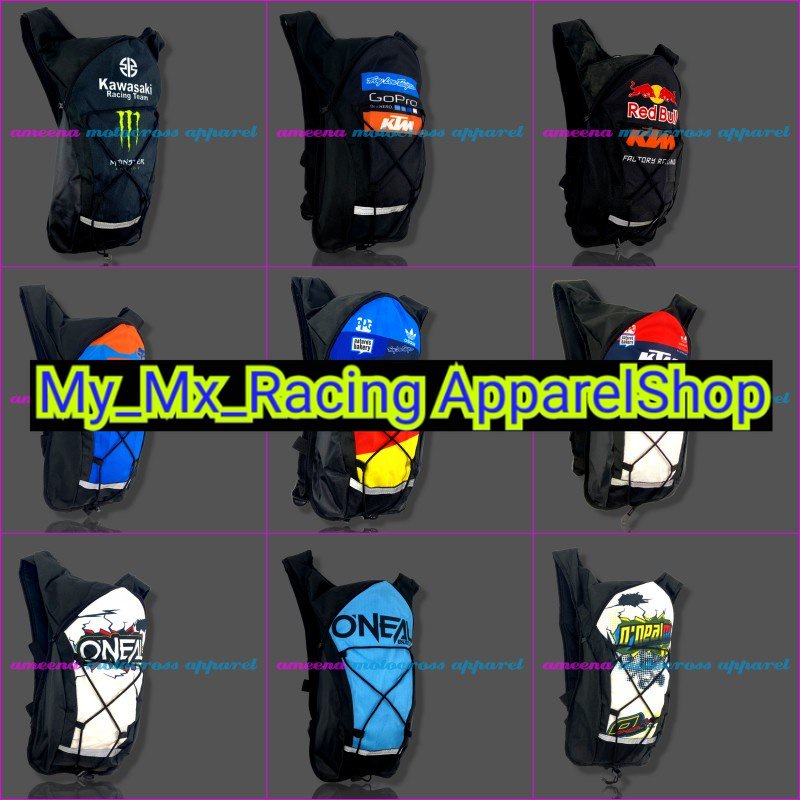 Tas Printing Premium Tas Hydro Slim - Tas Motoross Fullprint - Tas Trail MX Adventure - M1