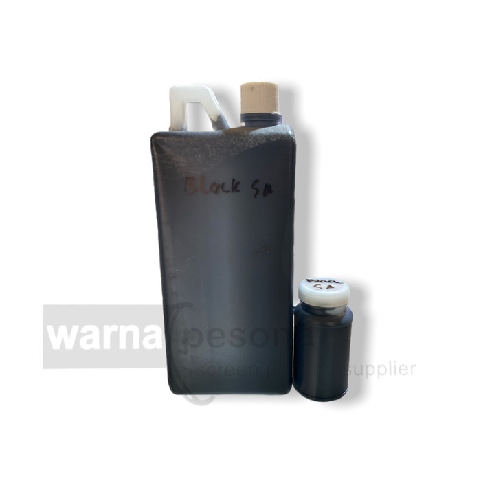 

Spesial Cat Tinta Biang Warna Sablon Pigmen Super Black Hitam Black Sa 100 Cc Trendi