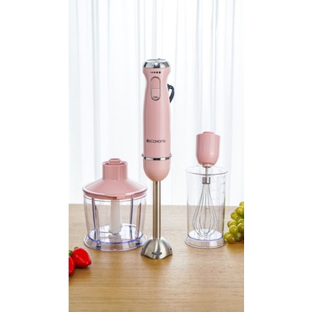 Ecohome hand blender Macaroon pink