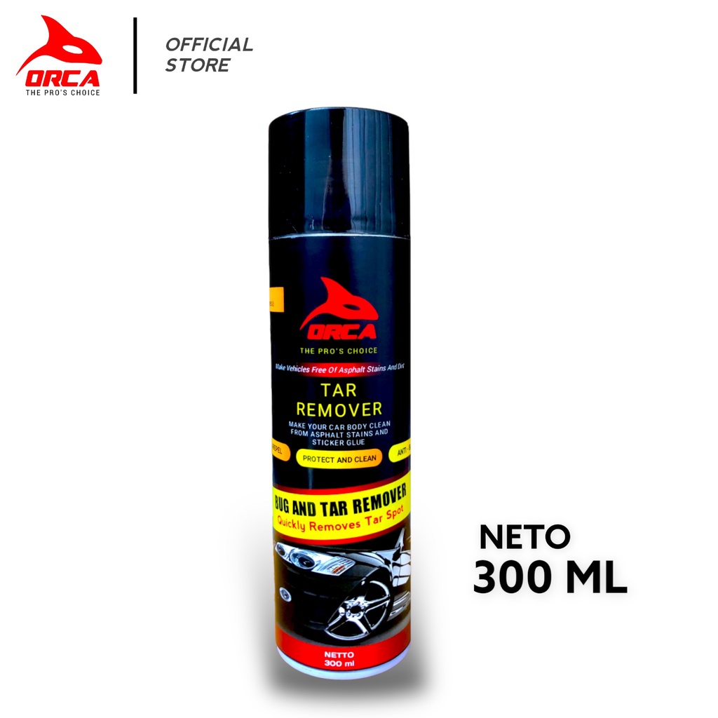 Orca Tar Remover / Bug &amp; Tar Remover Pembersih Noda Aspal 300ml