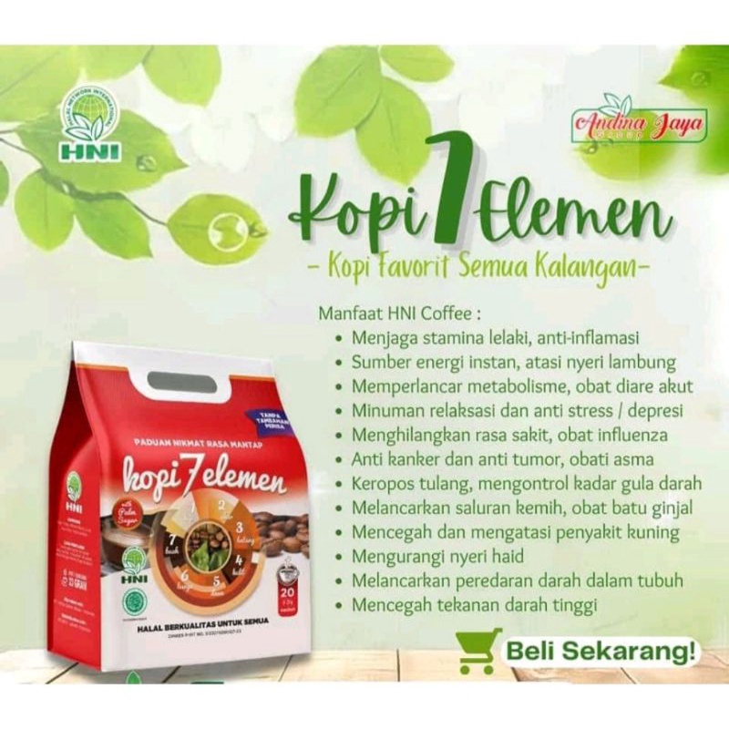 Kopi 7 Elemen, Kopi Seval