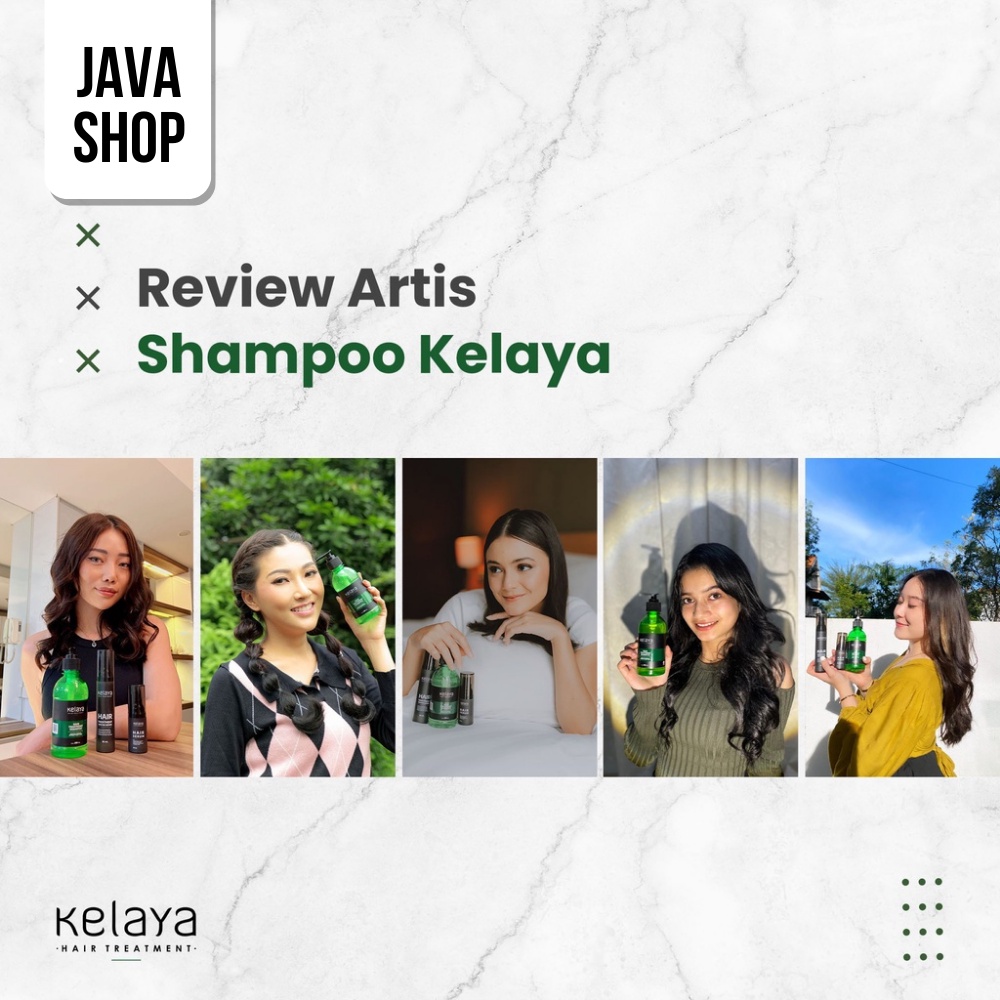 JAVASHOP Shampo Kelaya Hair Treament Penumbuh Rambut Rontok