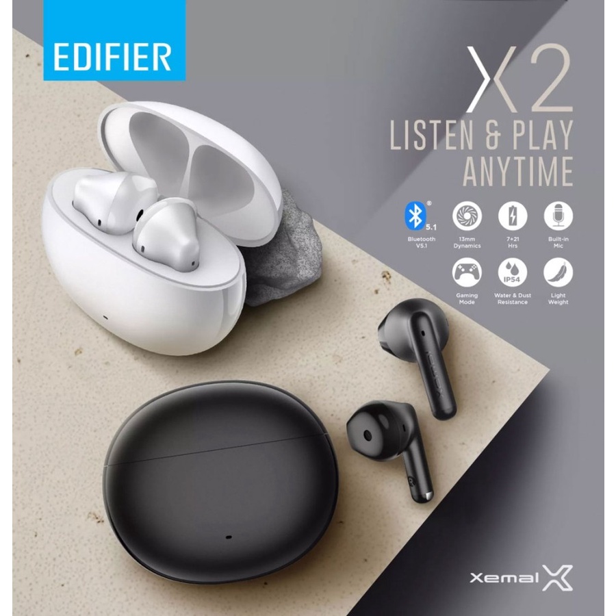 EDIFIER X2 TWS True Wireless Earphone Headphones Bluetooth