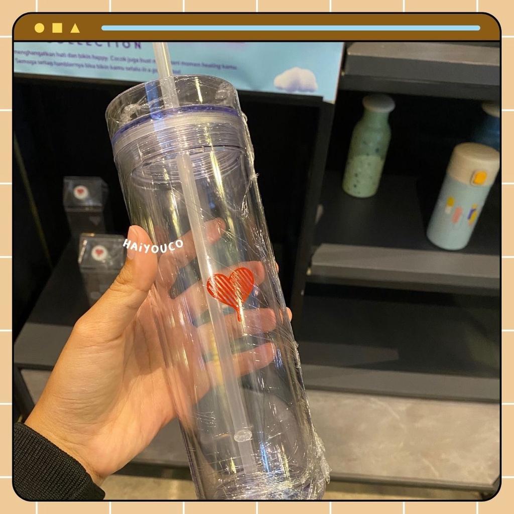 Jual Tumbler Cherry Kopi Kenangan (Tumbler Kopi Kenangan Original