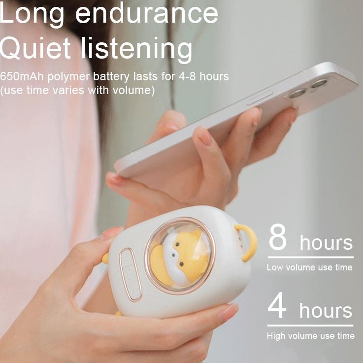 Terpercaya ✅COD CORN 5W Cute Wireless Speaker Bluetooth Portable Mini AUX Stereo Bass Speakers Lucu 