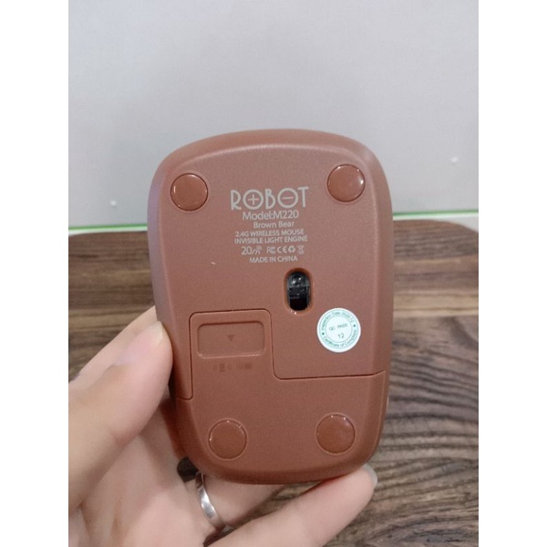 MOUSE WIRELESS ROBOT M220 CHARACTER ORIGINAL