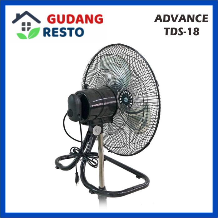 KIPAS ANGIN ADVANCE TDS 18 3 IN 1 TDS18 DINDING TEMBOK GANTUNG BERDIRI MEJA DUDUK WALL STAND DESK FAN STANDING 18 INCH BESI INDUSTRIAL