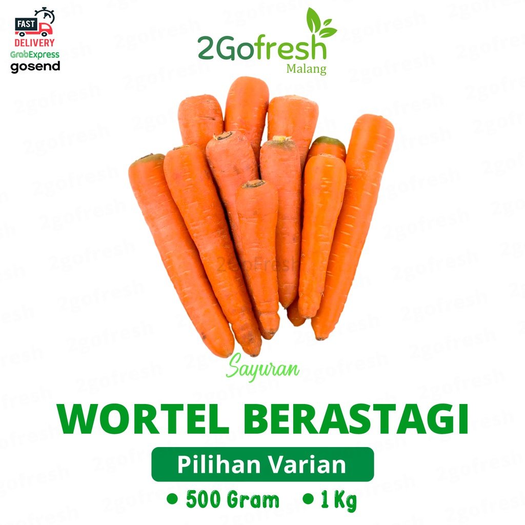 

Wortel Import Berastagi Super/ Carrot Fresh - Sayur Sayuran