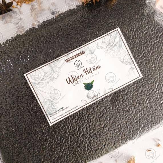

BAYAR DITEMPAT✔️500gr Wijen Hitam / Black Sesame / Rempah / JSR 100% PREMIUM QUALITY|KD9