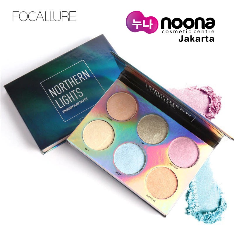 FOCALLURE NORTHERN LIGHTS SYMPHONY GLOW EYESHADOW PALETTE FA-51