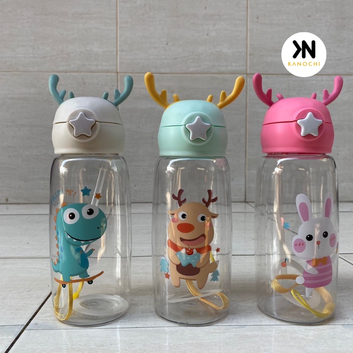 NEW Botol Minum Anak Tanduk Rusa 700ML Botol BPA Free