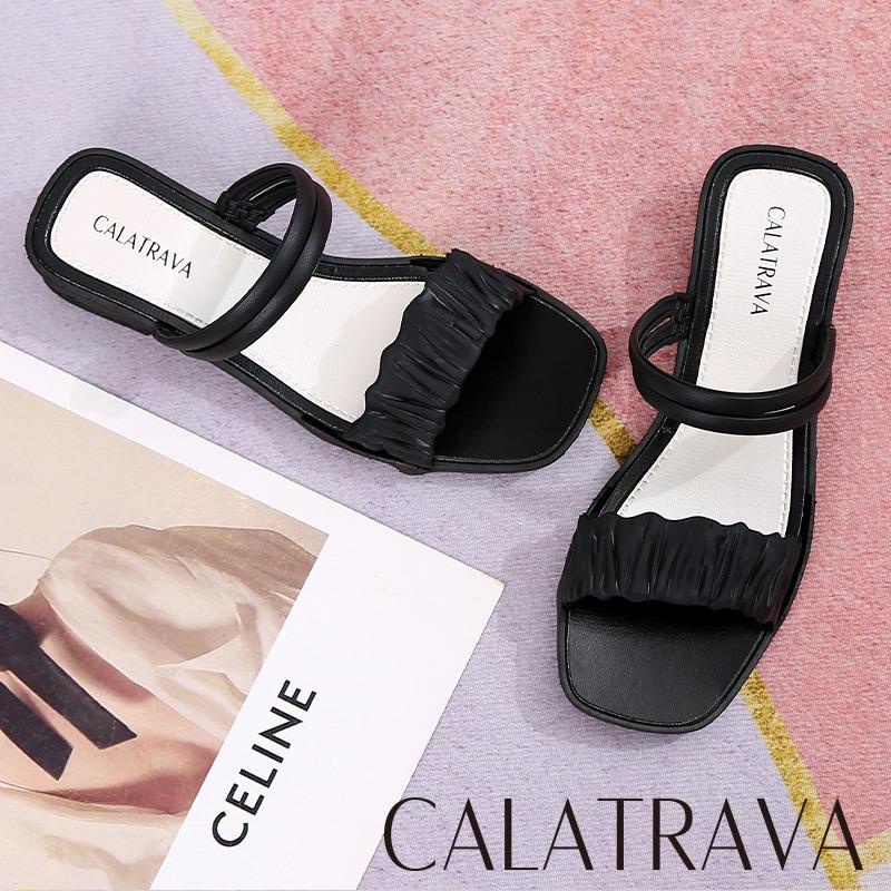 713-CL5 [CALATRAVA] SENDAL WANITA TALI 2IN1 | SANDAL WEDGES WANITA | SANDAL SELOP WANITA | SENDAL WEDGES JELLY | SENDAL KEKINIAN WANITA