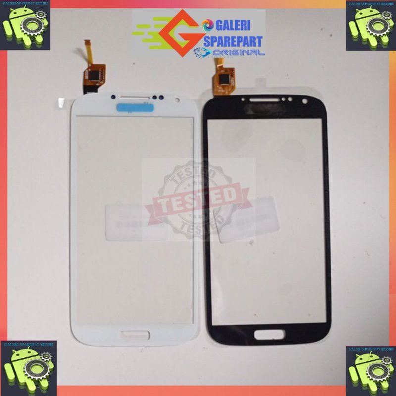 TOUCHSCREEN SAMSUNG S4 I9500 TS TC LAYAR SENTUH dan TEMPERAD GLASS