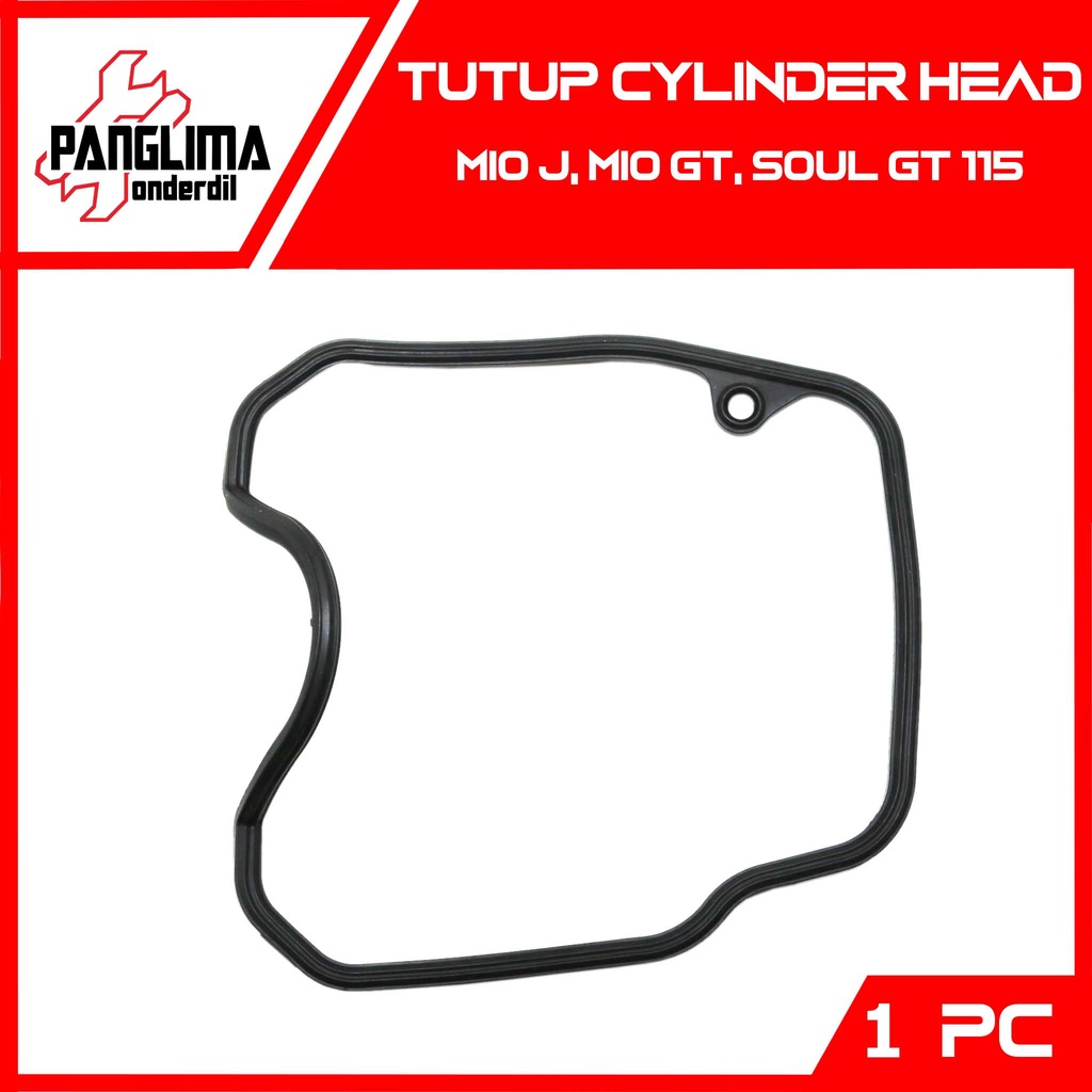 Tutup Cylinder Head Mio J-GT &amp; Soul GT 115 Seal-Sil-Gasket-Oring Cover Karet Silinder Cop