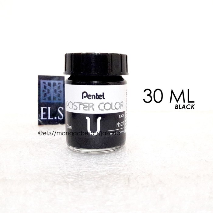

Terbatas Pentel Poster Color 30 Ml Black Cat Poster (Ppc30) Promo