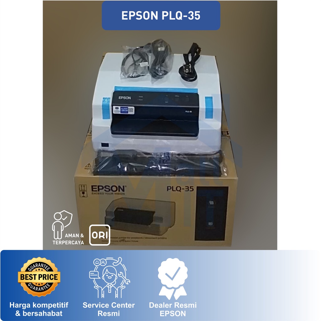 Printer EPSON Dotmatrix Passbook PLQ-35 PLQ35 PLQ 35 penganti PLQ30