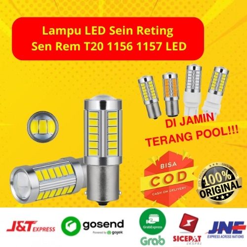 4 PCS Lampu Sen Jelly Kedip LED