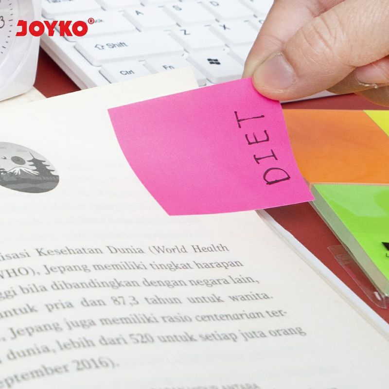 Sticky Note Memo Tempel JOYKO Memo Stick 4 Warna MMS-31