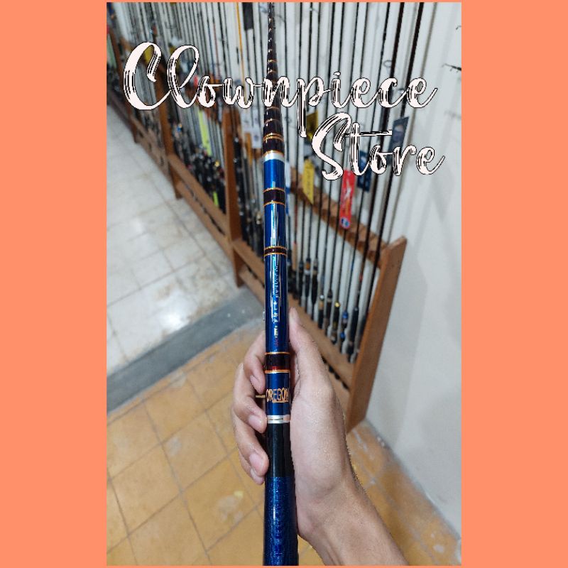 Joran Tegek Pancing Oregon Silincah 360 (3.6m) Custom Set Kolong / Joran Tegek Oregon Silincah 360 (