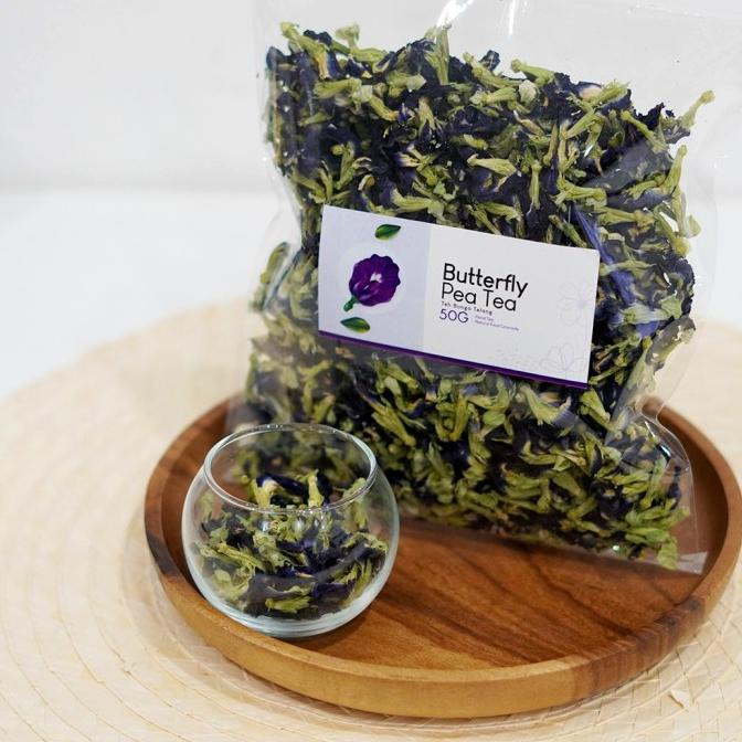 

[COD] Bunga Telang Kering 100gr | Butterfly Pea Tea Organik [COD]