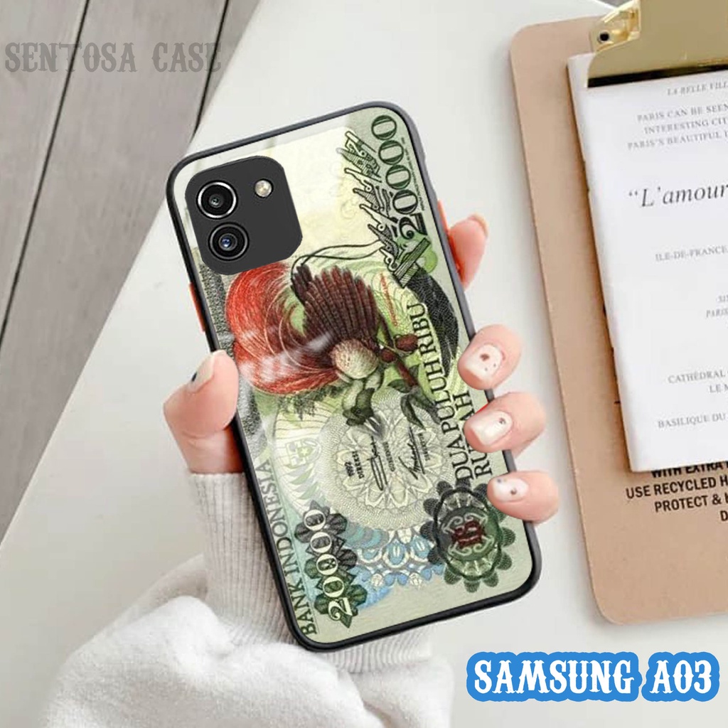 Softcase Kaca Samsung A03 - Case Handphone Samsung A03 [T25].