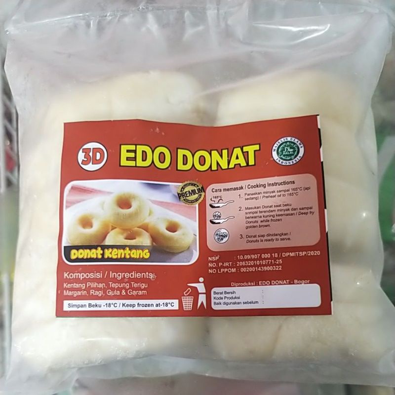 

Edo donat kentang 10s 250gr