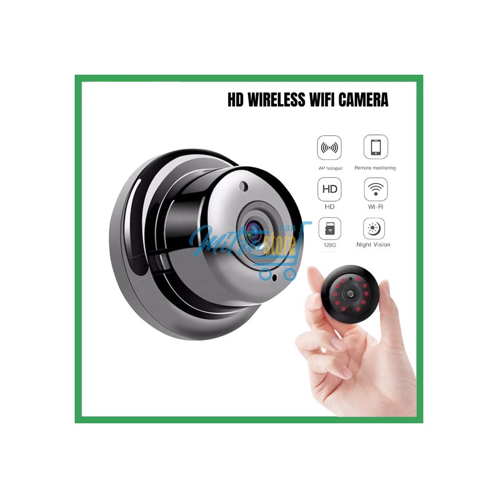 IP KAMERA CCTV MINI SPY CAMERA WIFI SMART CAM APLIKASI V380 AR 74491
