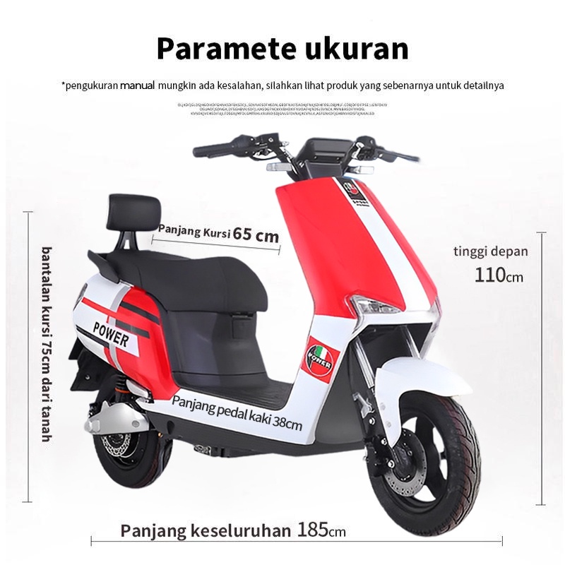 TERBARU Sepeda Montor Listrik UWinfly Dragon Fly New Series Fashion Motor Listrik Sepeda Montor listrik