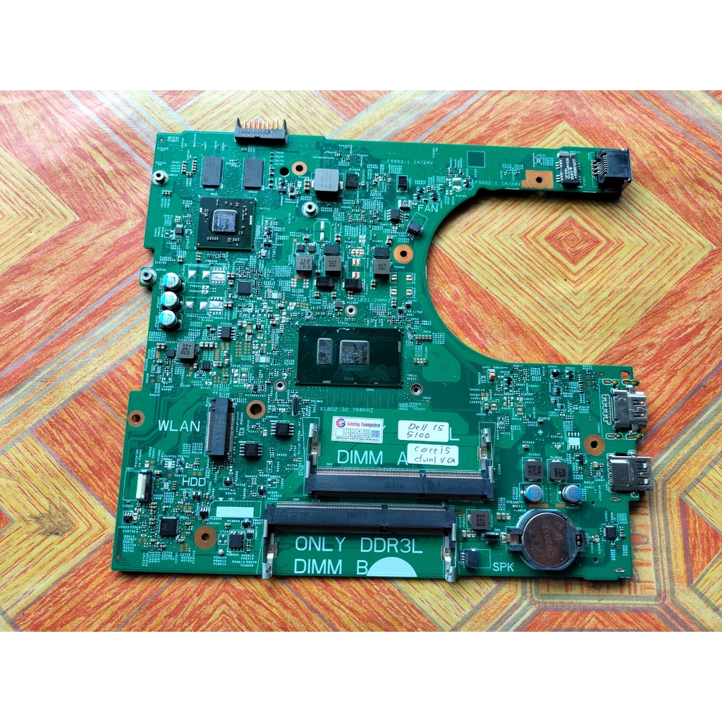 motherboard mainboard mati Dell 15 5100