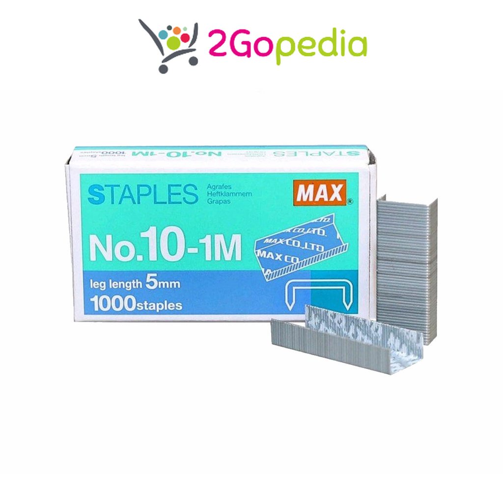 

Refill Staples / Isi Stapler Max No.10 Kecil Grosir Murah Atk