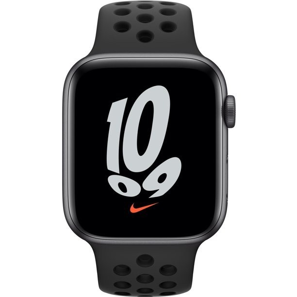 APPLE WATCH SERIES SE GPS 40 MM NIKE BLACK GREY JAM TANGAN ORIGINAL