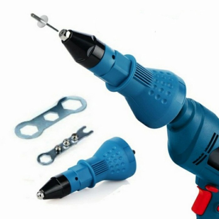 adaptor tang rivet set mesin bor-rivet gun elektrik
