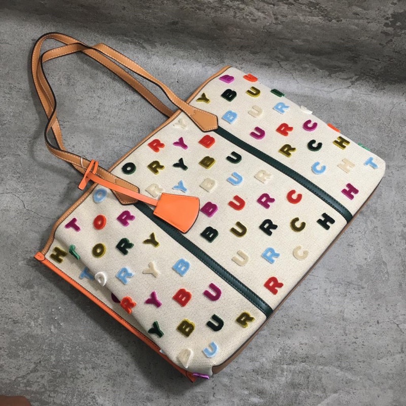 TORY BURCH Perry Fil Coupe Big Triple Compartment Tote