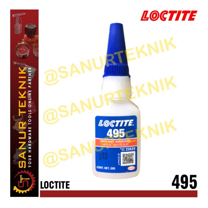 Loctite 495 / lem baut loctite495 / instant adhesive ( 20 gr )