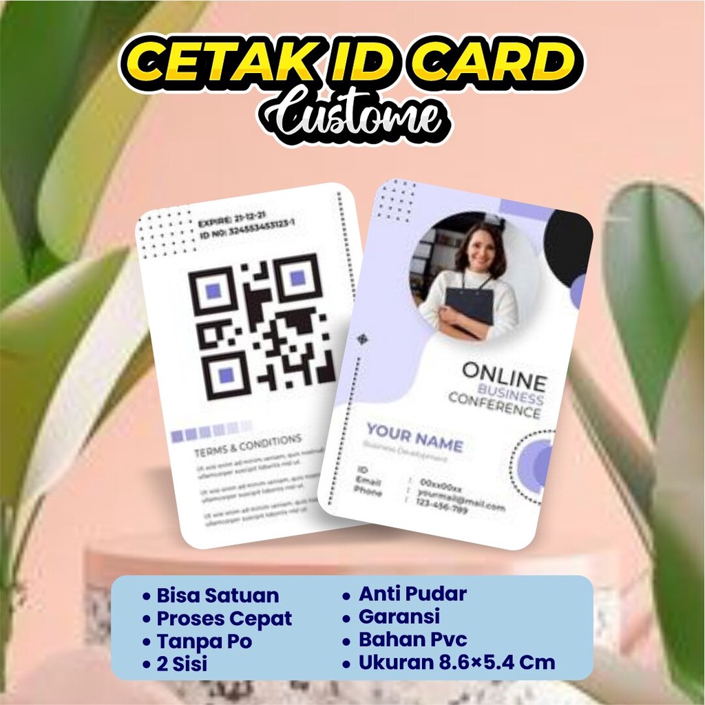 

Cetak Photocard Id Card 2 Sisi Satuan Bisa Custom Bebas/Cetak Suka Suka