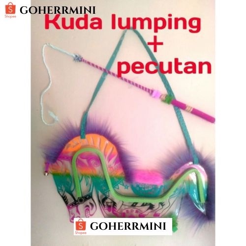 COD ⏩ Mainan anak kuda lumping anak + pecut cambuk jaranan - Jaranan kuda lumping jumantoro - Mainan