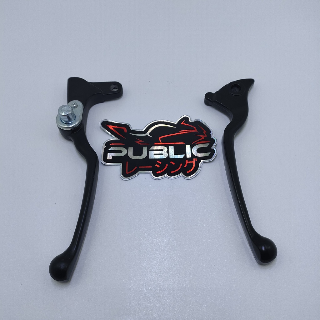 HANDLE REM HITAM X RIDE MIO J MIO M3 MIO GEAR SOUL GT DLL - SATU SET