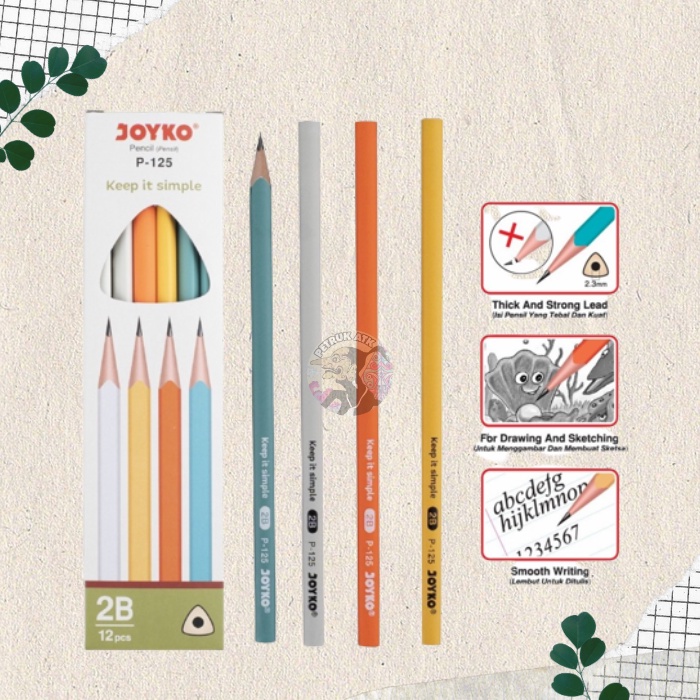 

[PAK] PENSIL JOYKO P-125 2B*