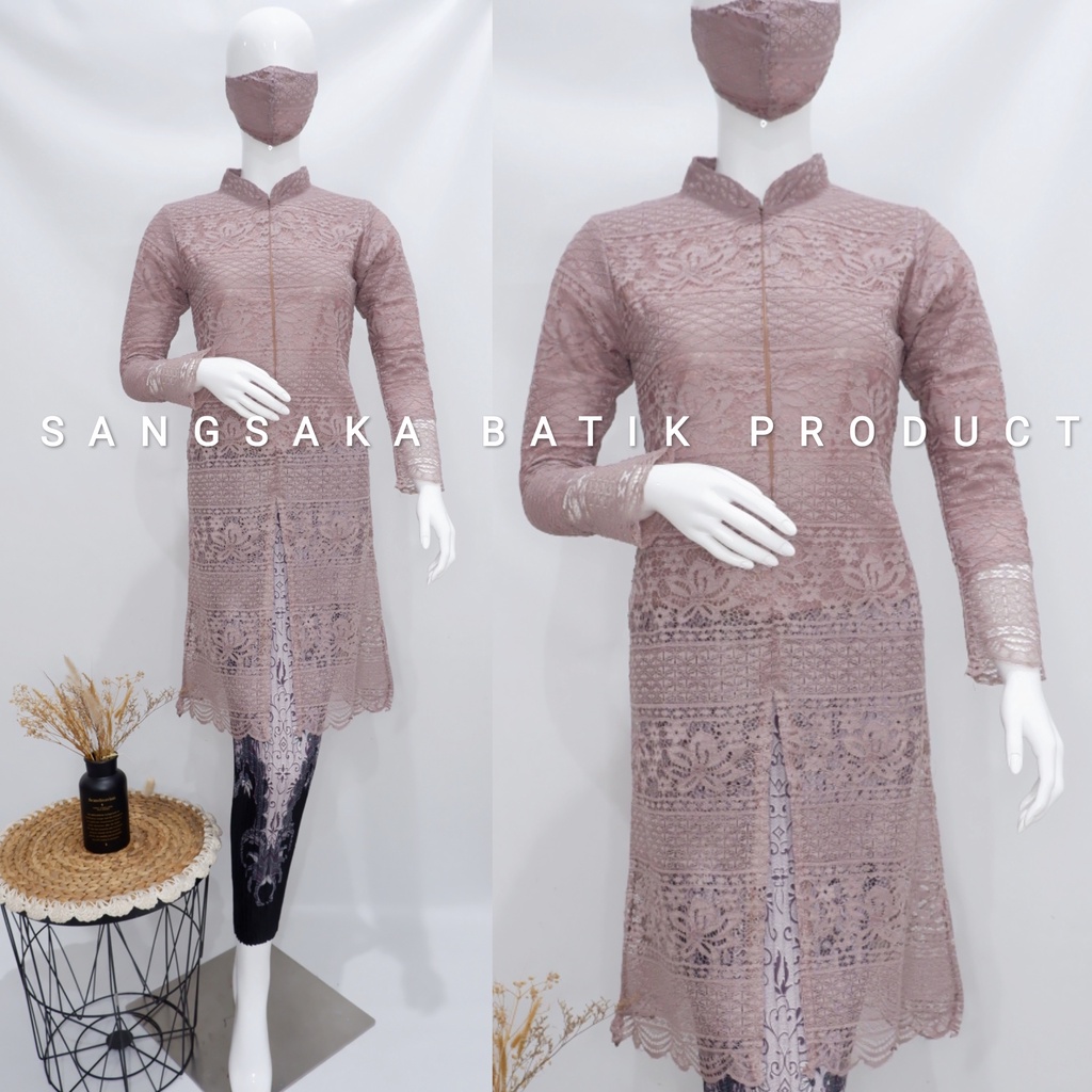 Kebaya Promo/ Kebaya Tunik / Tunik Brokat / Kebaya Modern / Kebaya tile / Kebaya Favorite / Batik Couple