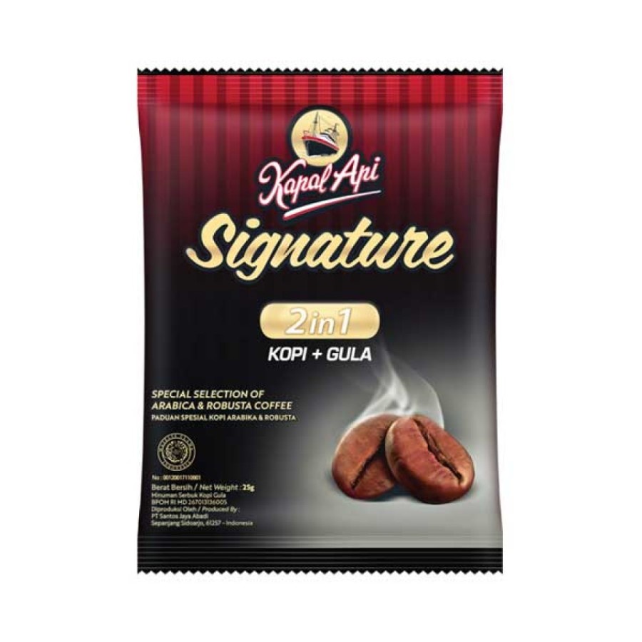 KOPI 2 IN 1 KAPAL API SIGNATURE 25GR SACHET