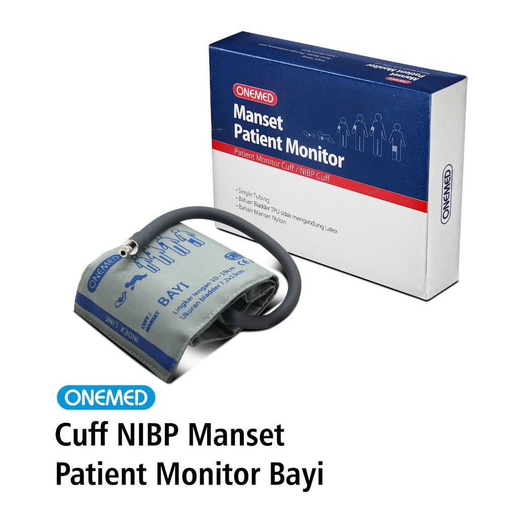 Manset Cuff NIBP Pasien Monitor Bayi OneMed