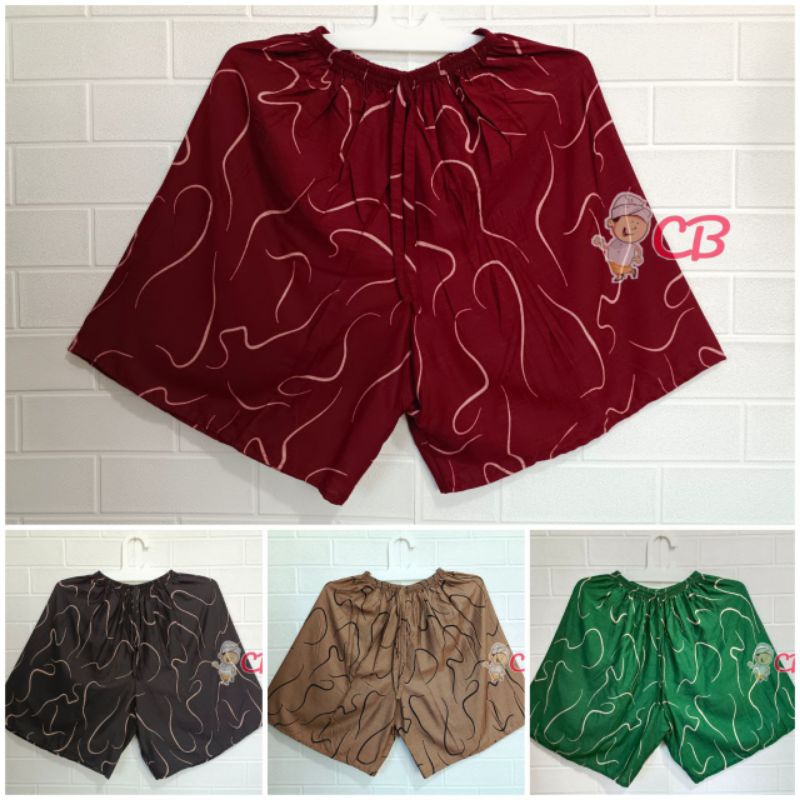 CELANA PENDEK SUPER JUMBO PRINT BALI/KULOT PENDEK SUPER JUMBO PRINT BALI