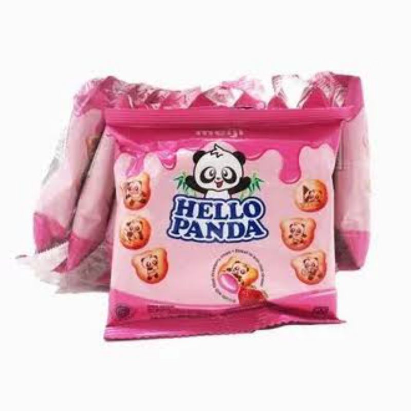 

Meiji Hello Panda Biscuit Strawberry 10Grx10Sachet