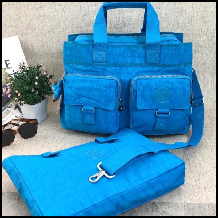Tas Wanita Kipling Original Becky Diaper Laptop Besar Travel Ada Case