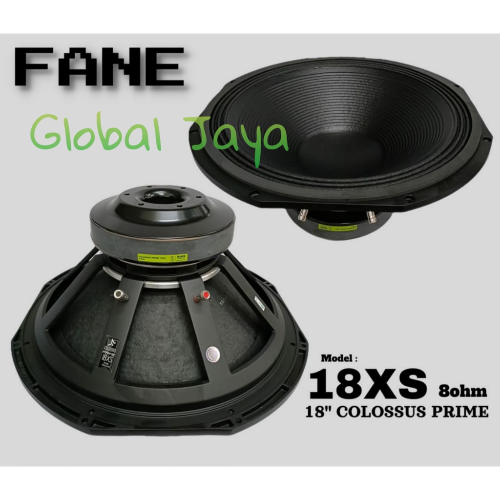 speaker komponen fane colossus 18xs 18 xs 18inch original