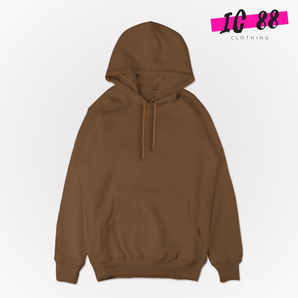 IvannaCollection Sweaterpolos Hoodie Jumper Polos Unisex Bahan Fleece Size M-XXL