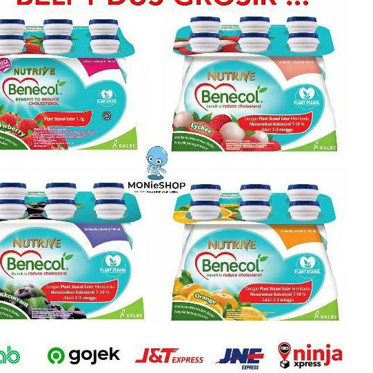 

BAYAR DITEMPAT✔️Nutrive Benecol 6x100ml Blackcurrant Lecy Strawberry Orange / Nutrive FIBERSHOT|KD5